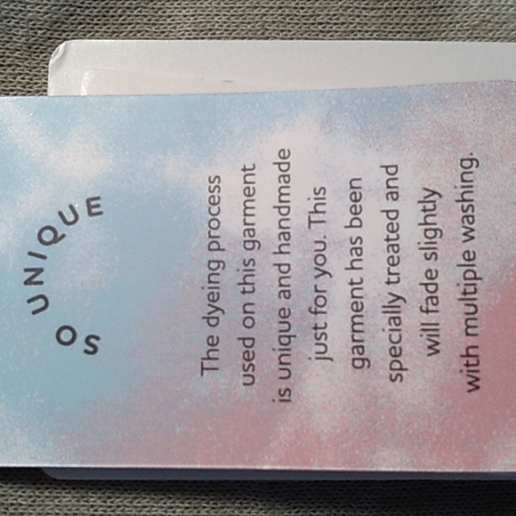 Wild Skye small cropped tie dye olive nwt - Picture 2 of 3